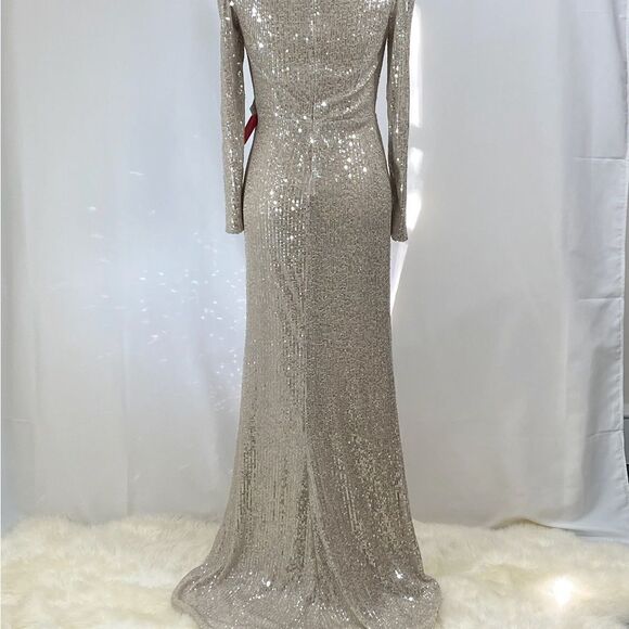 Mac Duggal Sequin Evening Gown size 4 - Picture 8 of 12